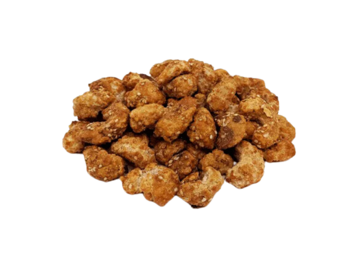 CASTANHA CAJU CARAMELIZADA COM GERGELIM